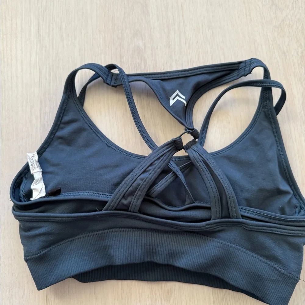 Oner Active Oil Blue Sports Bra - Picture 2 of 2